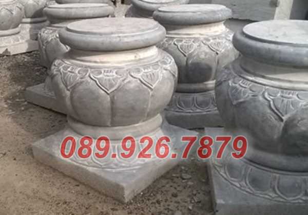 Chân tảng đá - Mẫu đá kê chân cột nhà mồ, nghĩa tran đẹp bán Khánh Hòa