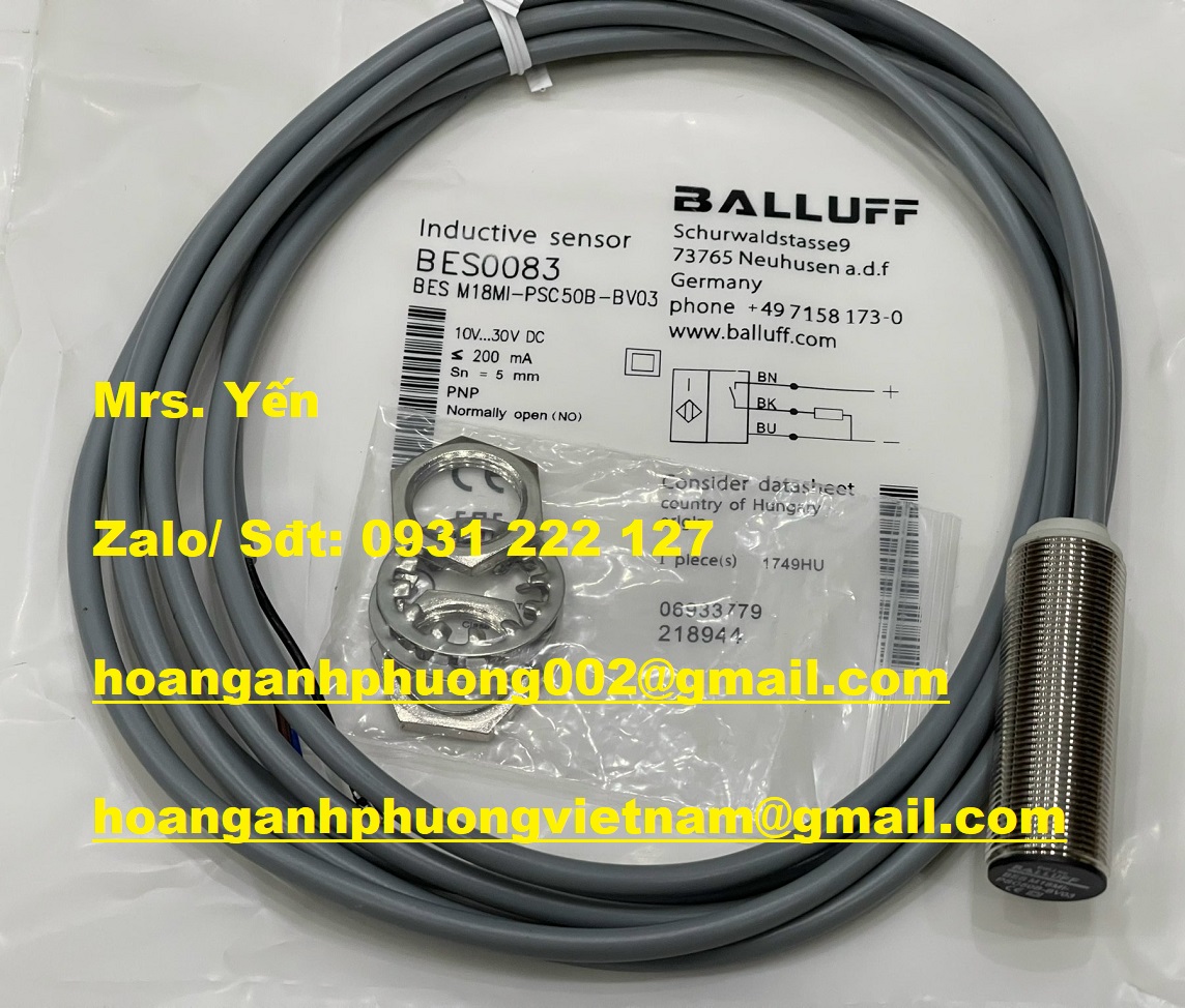 BES0083  Balluff  Giá nhập khẩu trực tiếp tại Bình Dương