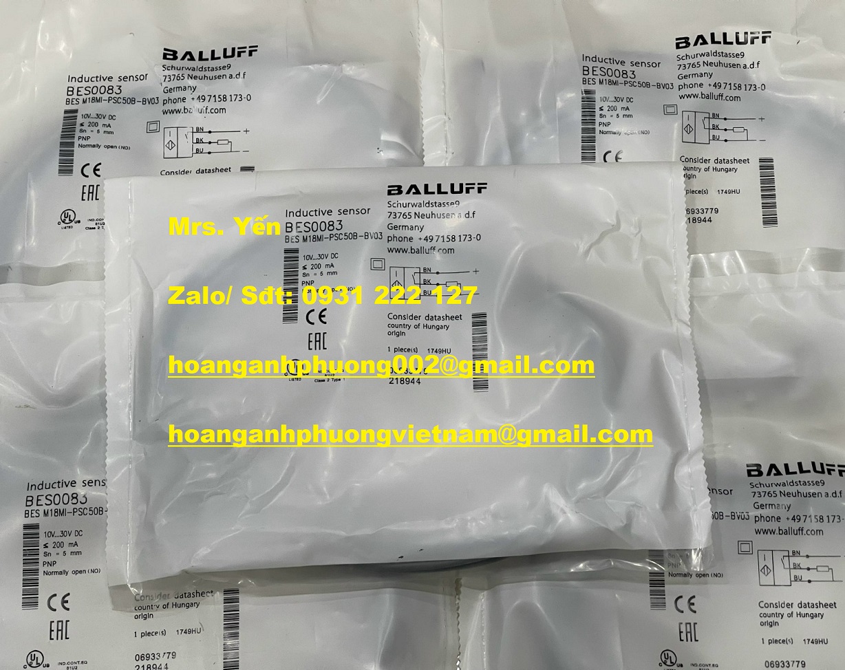BES0083  Balluff  Giá nhập khẩu trực tiếp tại Bình Dương