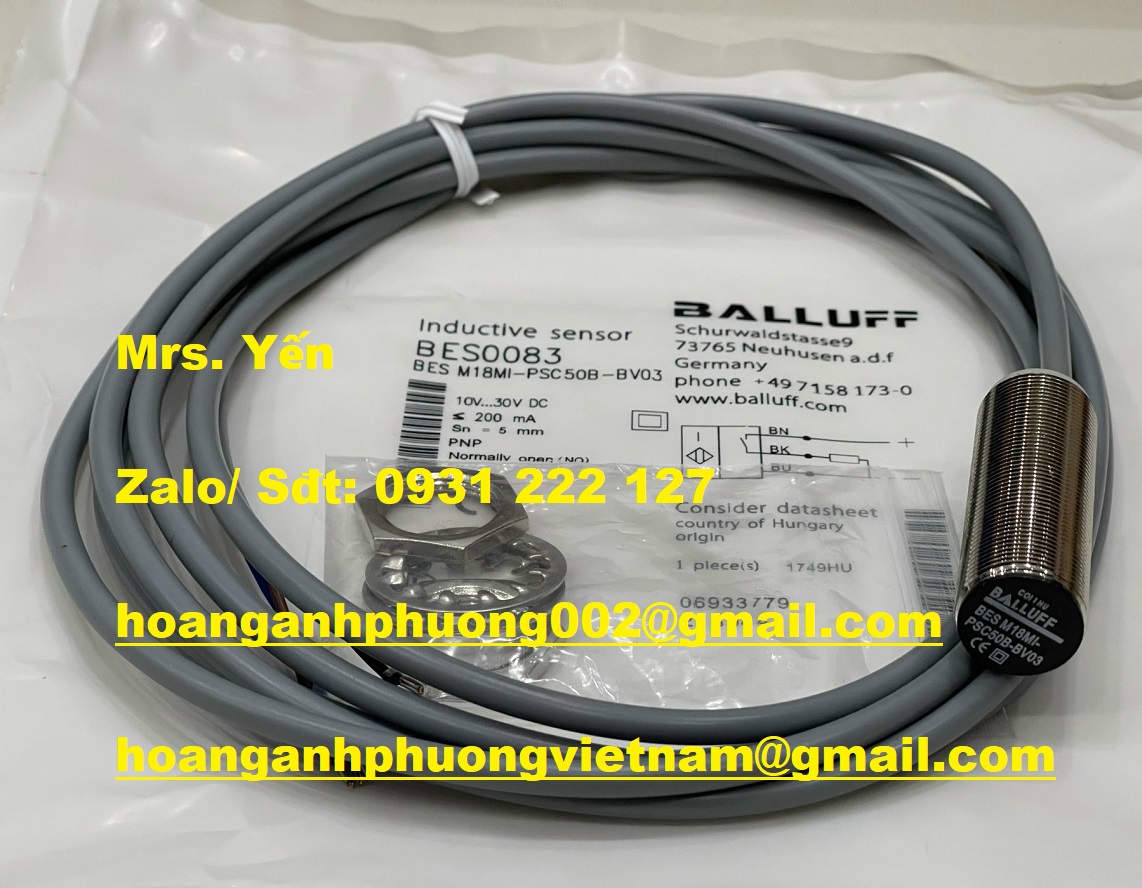 BES0083  Balluff  Giá nhập khẩu trực tiếp tại Bình Dương
