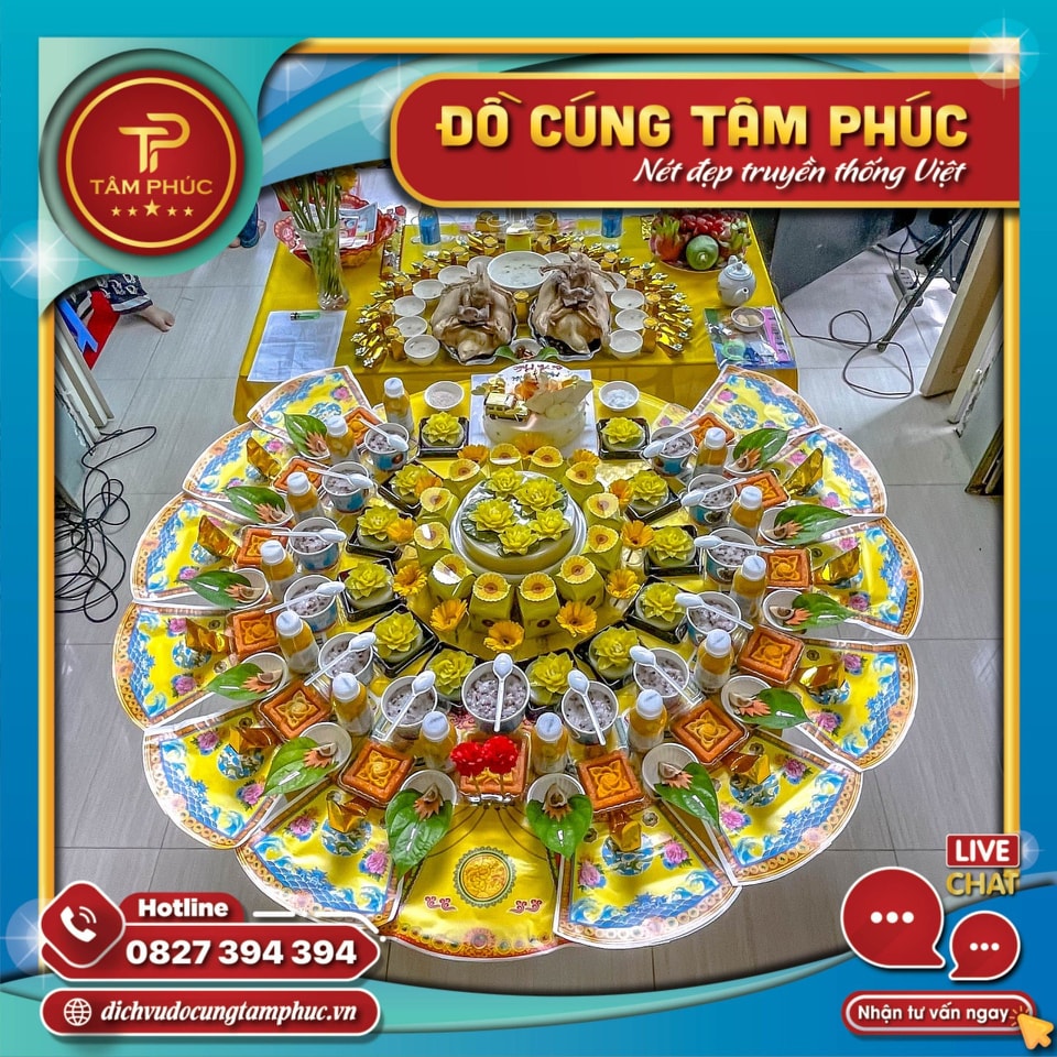 Dịch Vụ Mâm Cúng Tâm Phúc