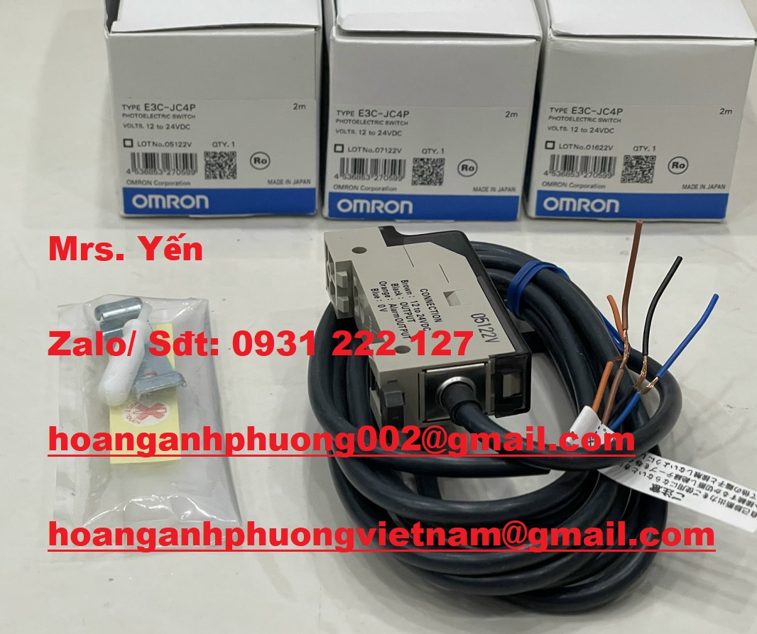 Nơi cung cấp Cảm biến Omron giá tốt  E3C-JC4P 2M