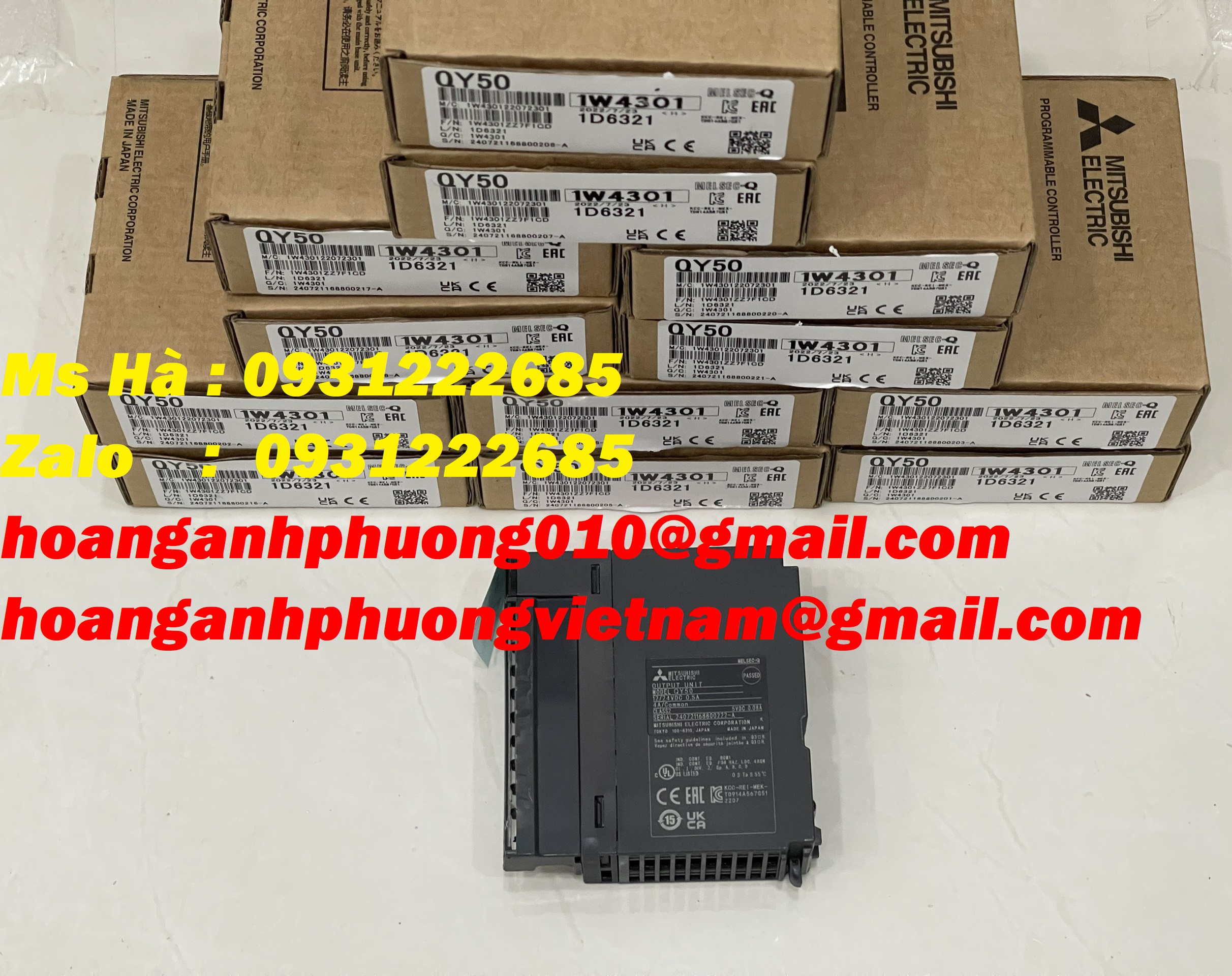 Module đầu ra transistor QY50 mitsubishi - nhập khẩu mới