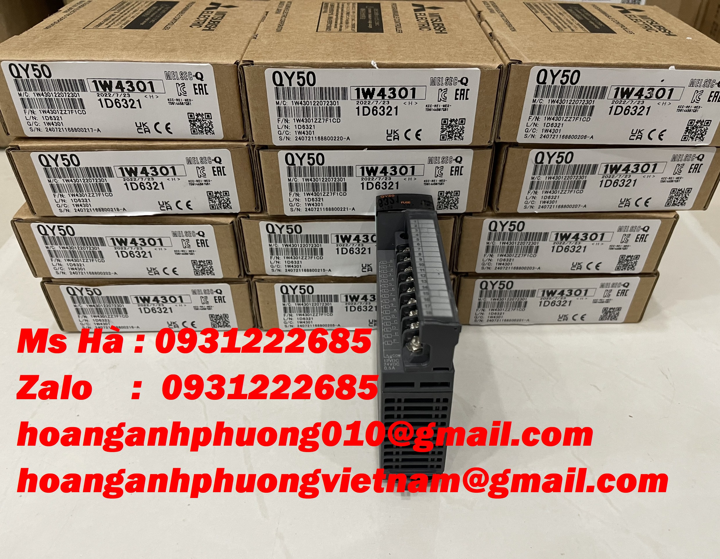 Module đầu ra transistor QY50 mitsubishi - nhập khẩu mới