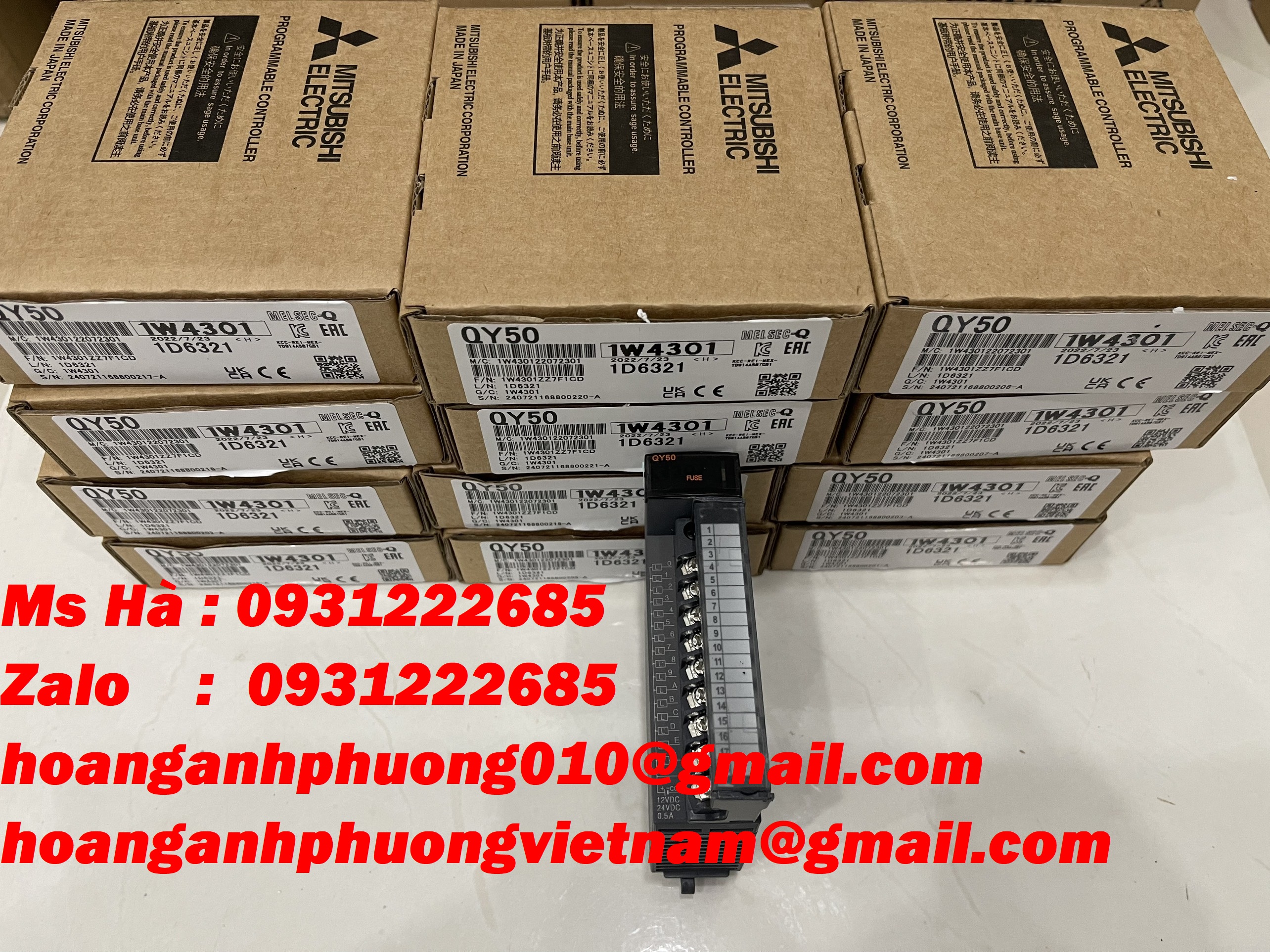 Module đầu ra transistor QY50 mitsubishi - nhập khẩu mới