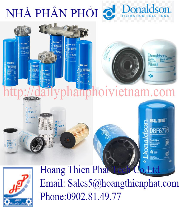 Lọc nước làm mát Donaldson tại Việt Nam