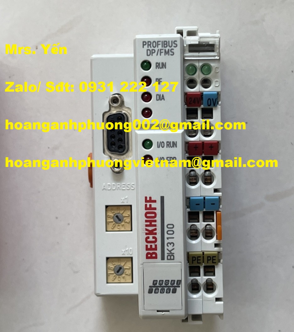 BK3100 Bộ kết nối Beckhoff, hàng mới chính hãng, bảo hành 12 tháng
