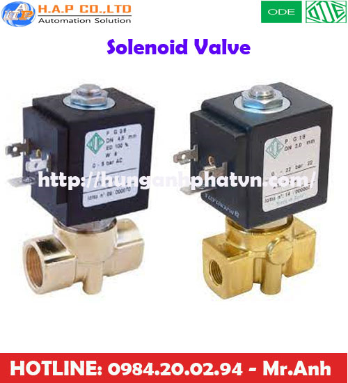 van điện từ ODE tại việt nam, van điện từ ODE