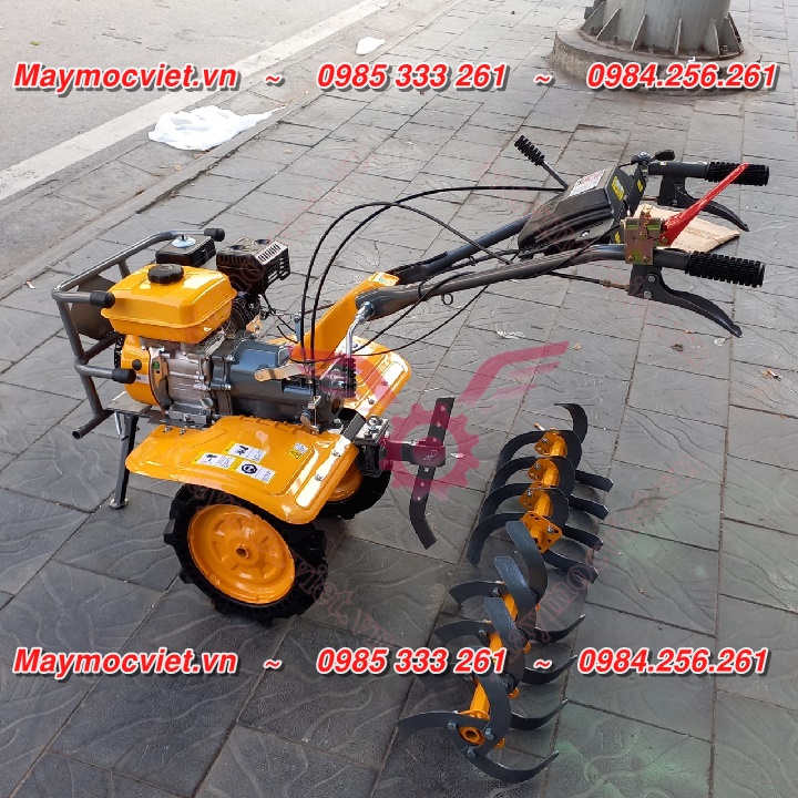 Máy xới đất gia đình chạy xăng giá rẻ động cơ KAWASAKI KW170