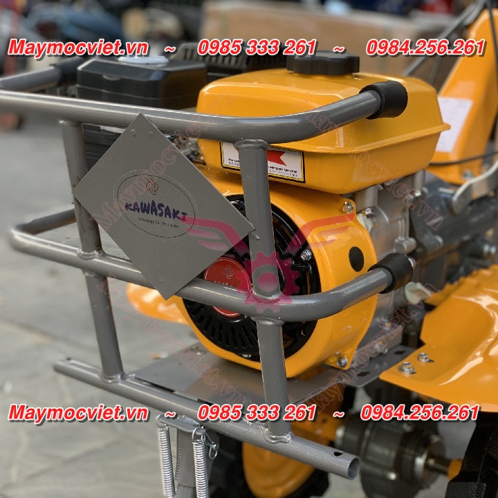 Máy xới đất gia đình chạy xăng giá rẻ động cơ KAWASAKI KW170