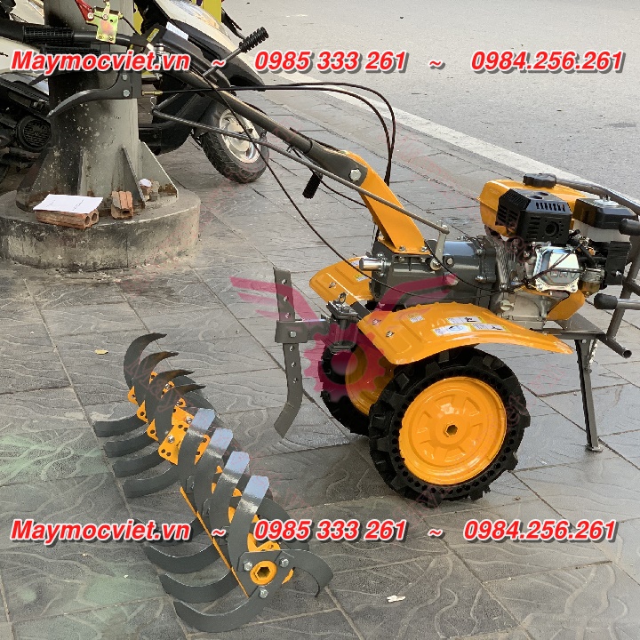 Máy xới đất gia đình chạy xăng giá rẻ động cơ KAWASAKI KW170