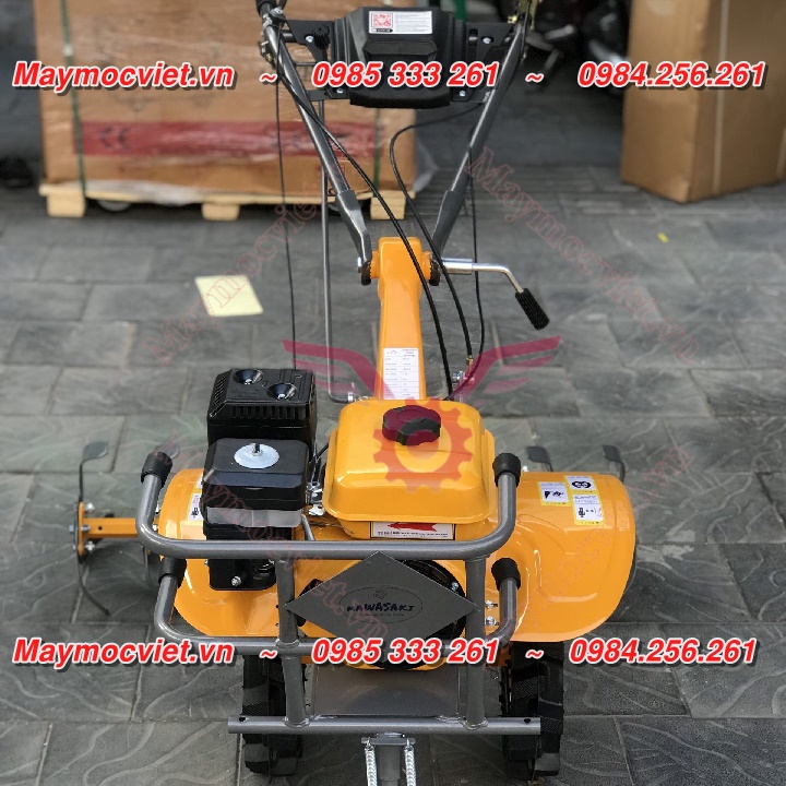 Máy xới đất mini đa năng KAWASAKI KW170 chạy xăng bảo hành 12 tháng
