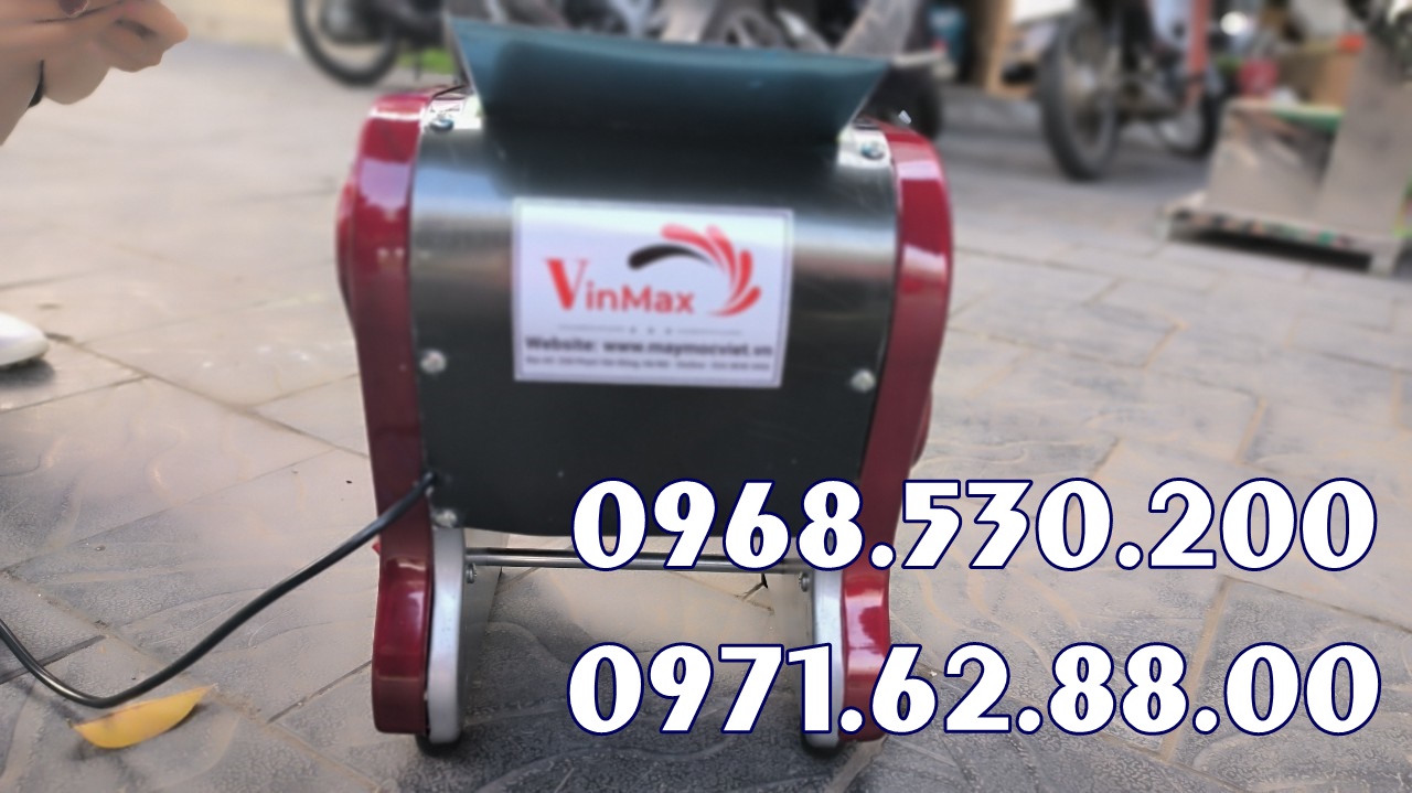 Máy cán mực cán mỳ màu đỏ đời mới 2023 giá rẻ