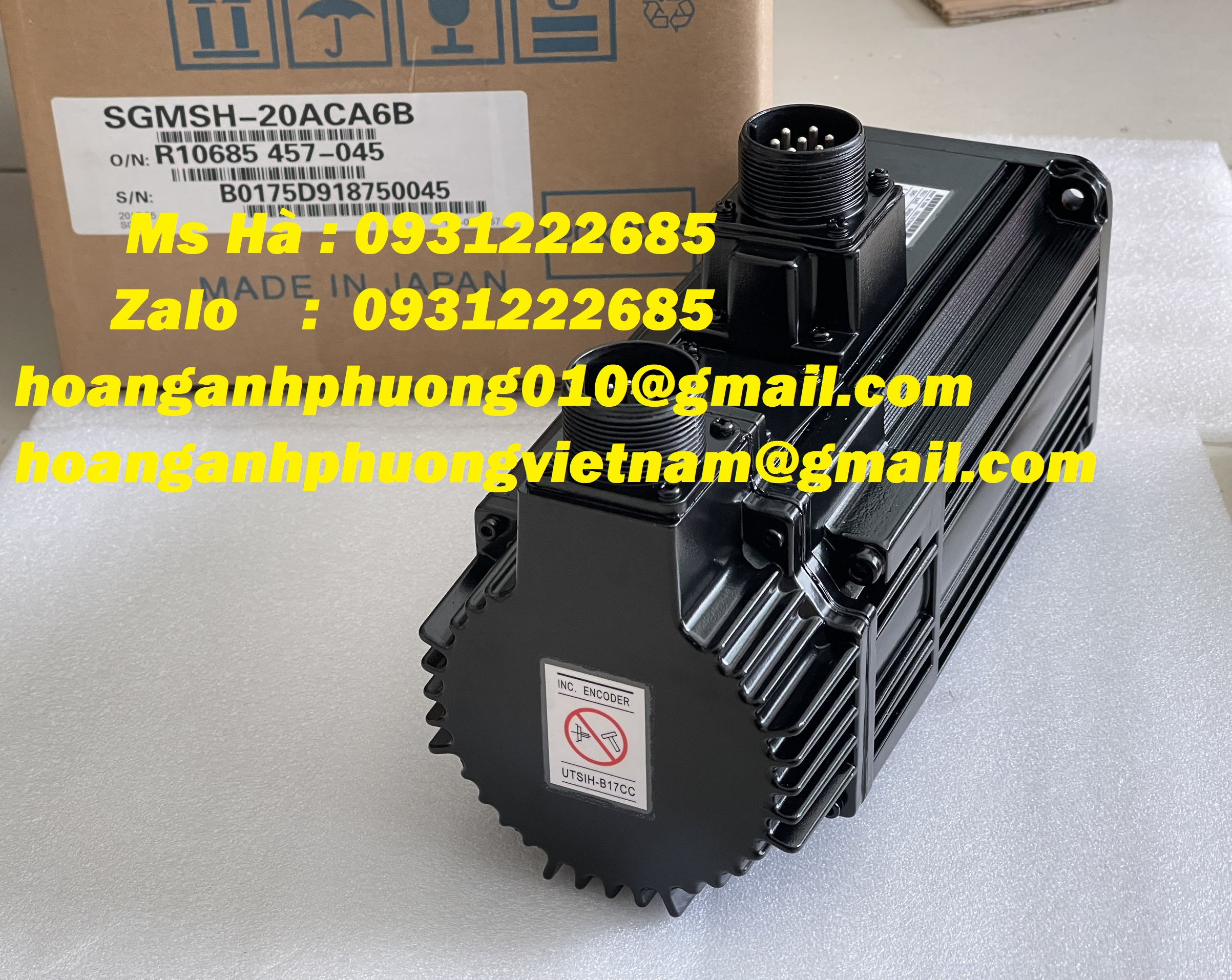 SGMSH series chính hãng - SGMSH-20ACA6B động cơ yaskawa