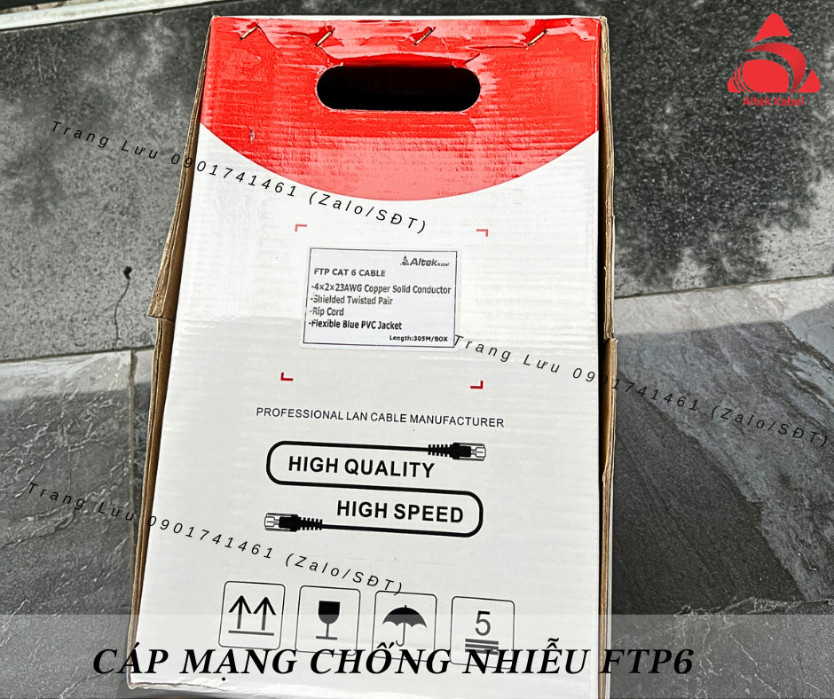 Phân phối cáp mạng cat6 sử dụng ngoài trời