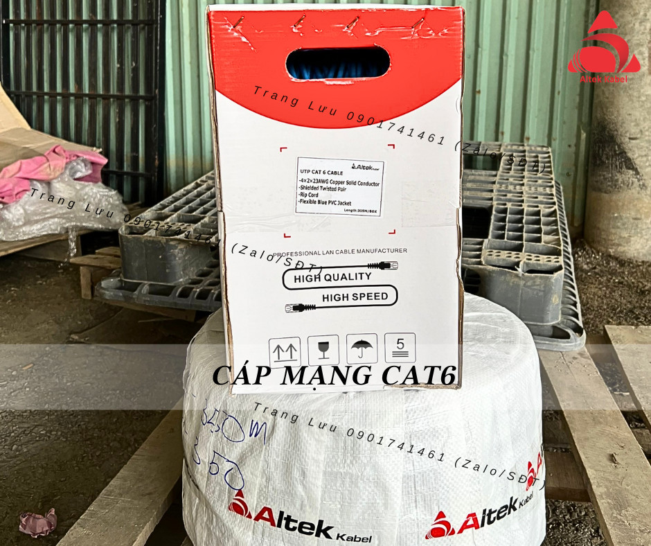 Phân phối cáp mạng cat6 sử dụng ngoài trời