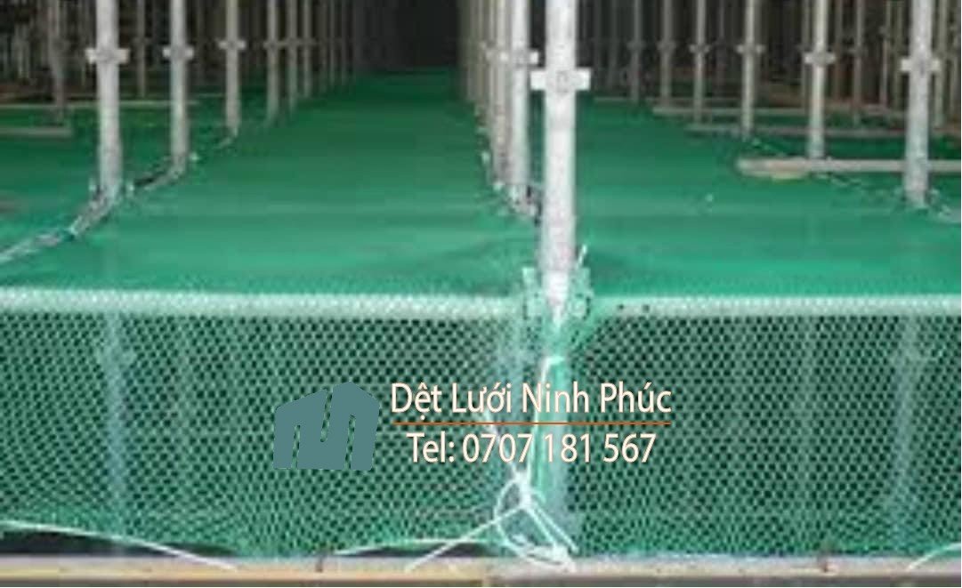 Lưới công trình chống vật rơi mắt lưới 2.5cm