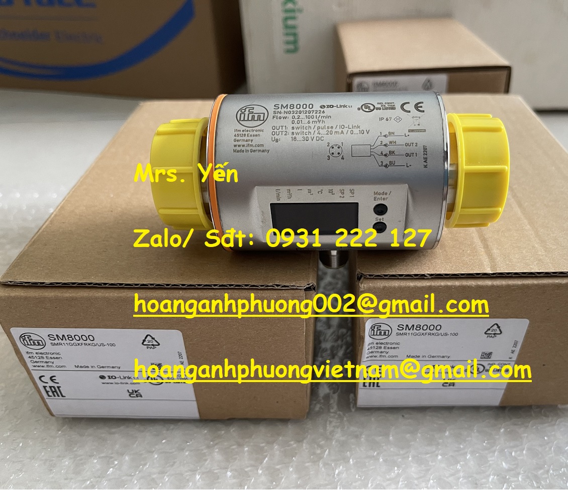 Cảm biến IFM SM8000 Giá nhập khẩu trực tiếp cạnh tranh