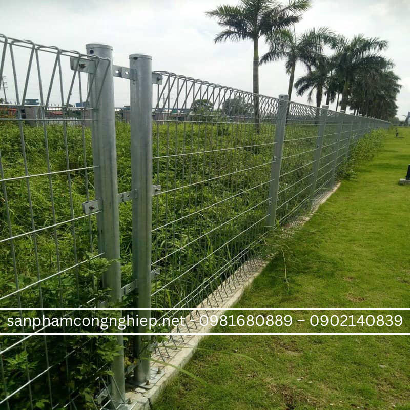 Hàng rào lưới sắt ô 75x150mm - Sản xuất theo yêu cầu