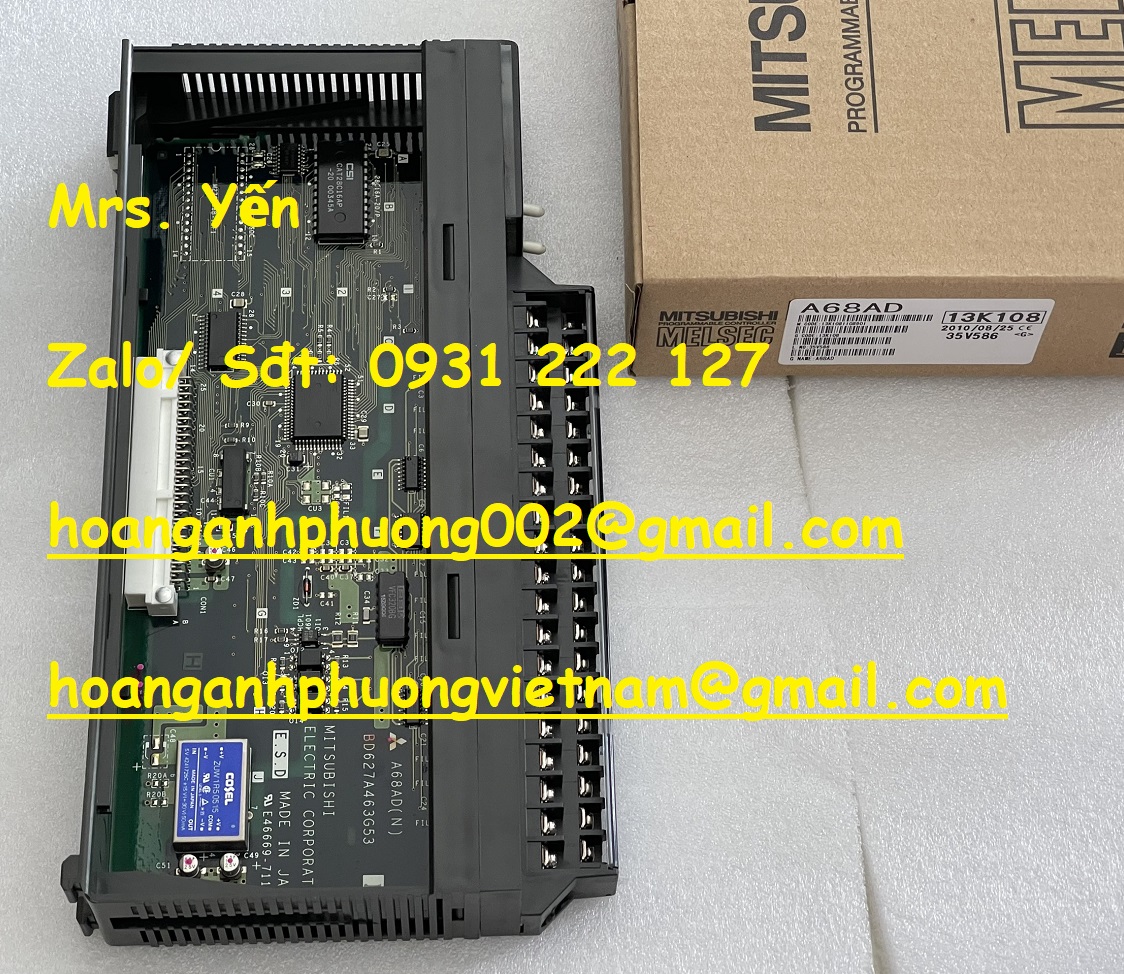 A68AD PLC Mitsubishi, giá nhập khẩu tốt, thời gian giao hàng nhanh