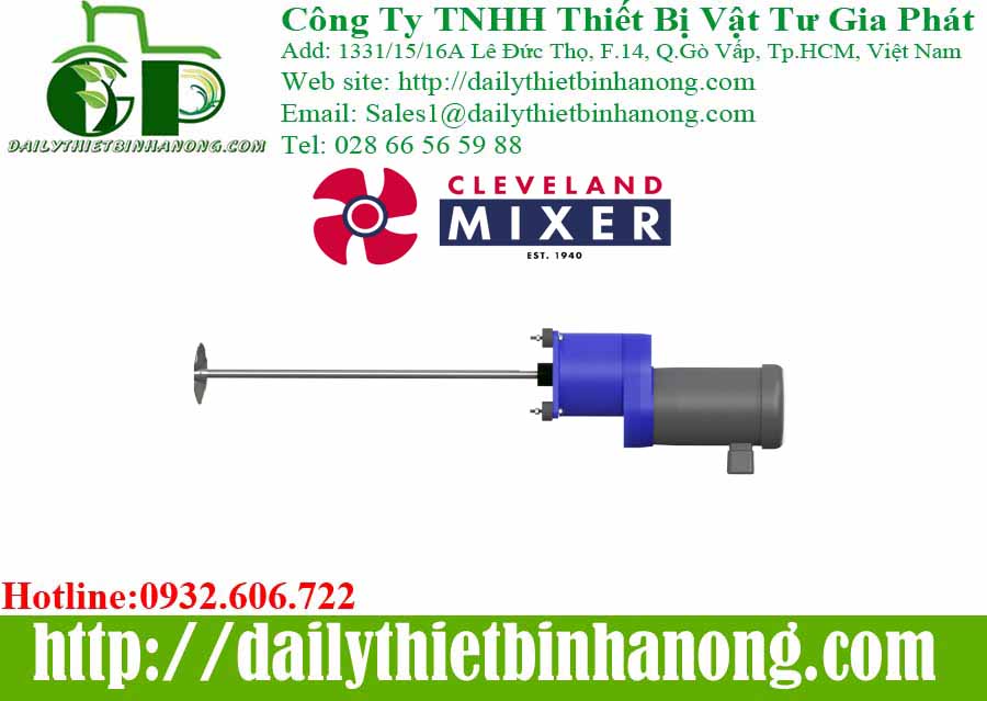 Máy trộn cho ngành công nghiệp thực phẩm hãng Cleveland