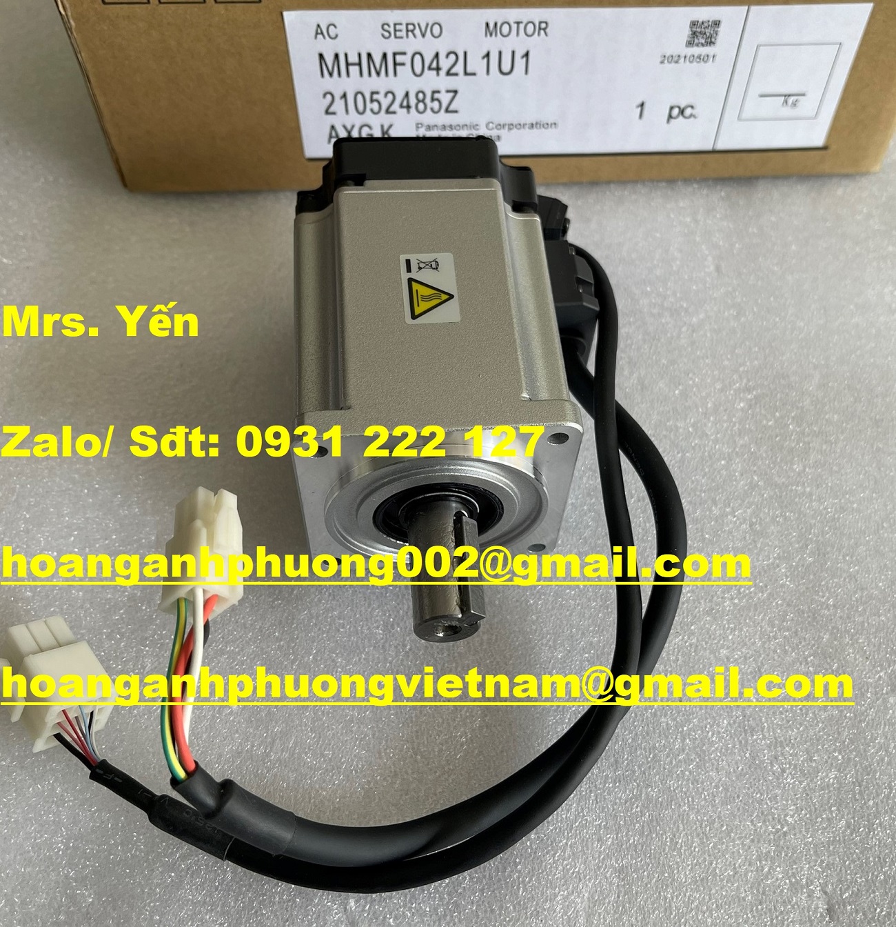 MHMF042L1U1 Động cơ 0.4kw Panasonic, Nhận báo giá trực tiếp
