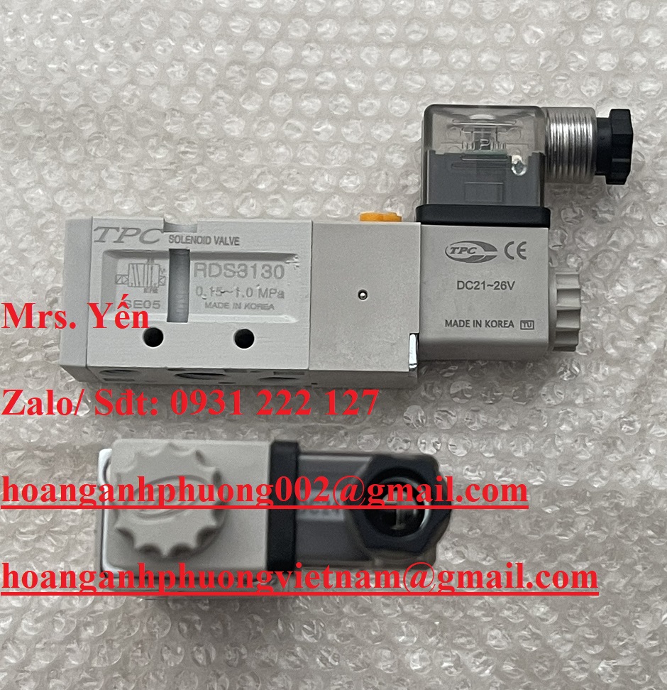 RDS3130 Van điện từ TPC, hàng nhập khẩu trực tiếp