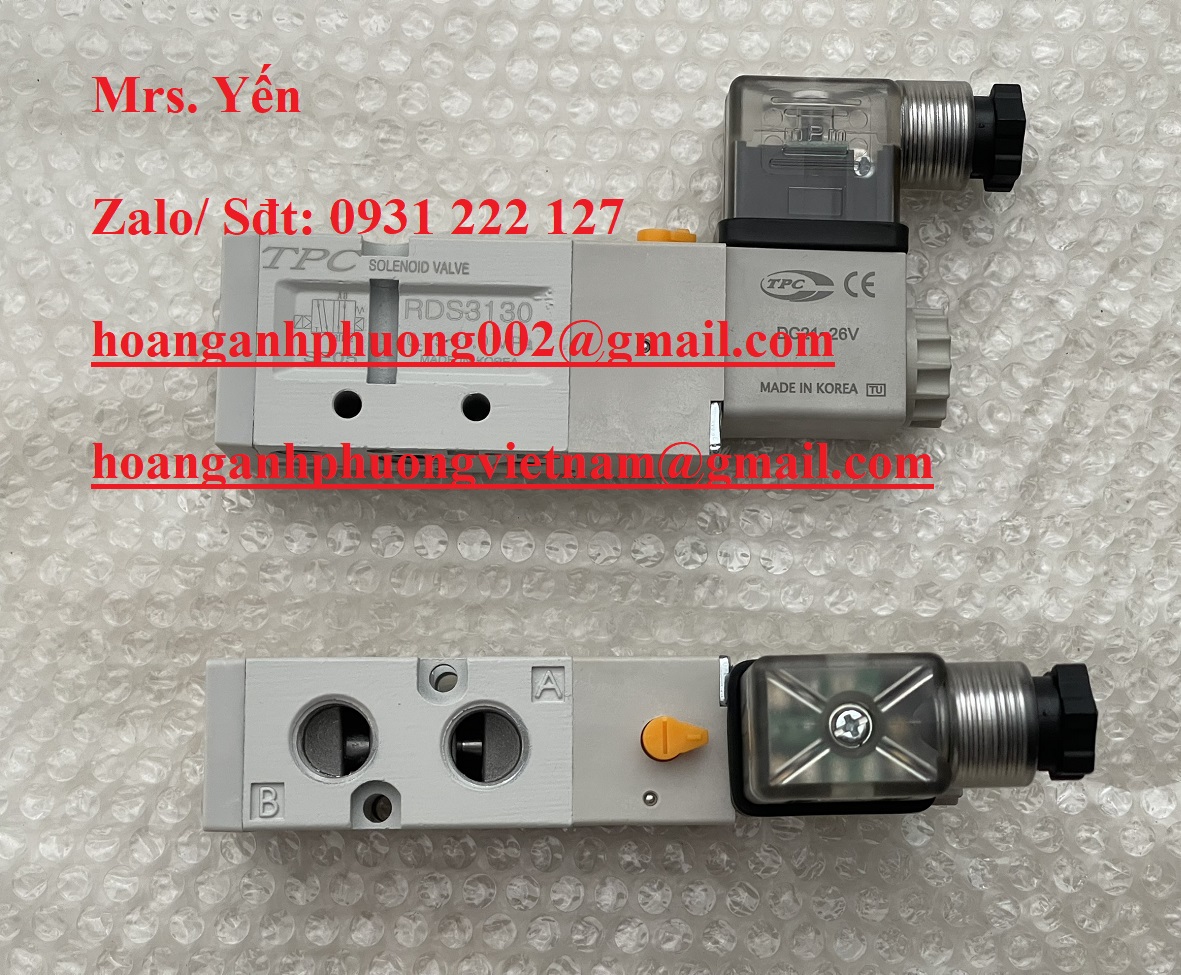 RDS3130 Van điện từ TPC, hàng nhập khẩu trực tiếp