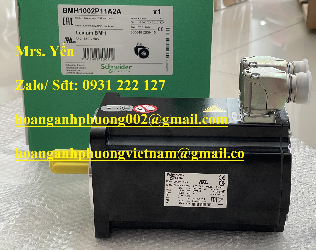 BMH1002P11A2A Động cơ Schneider nhập khẩu mới tại Bình Dương