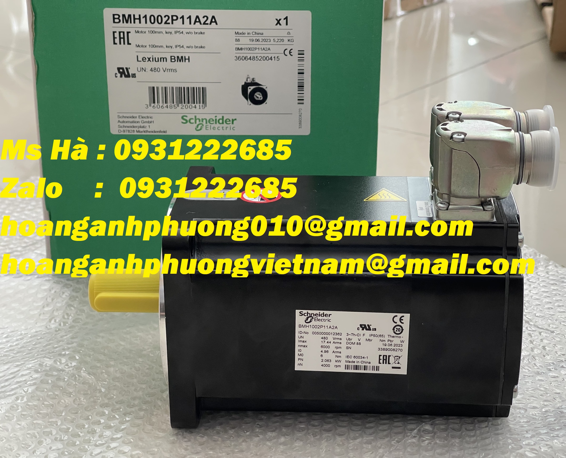 Schneider electric  bộ động cơ hàng mới  BMH1002P11A2A