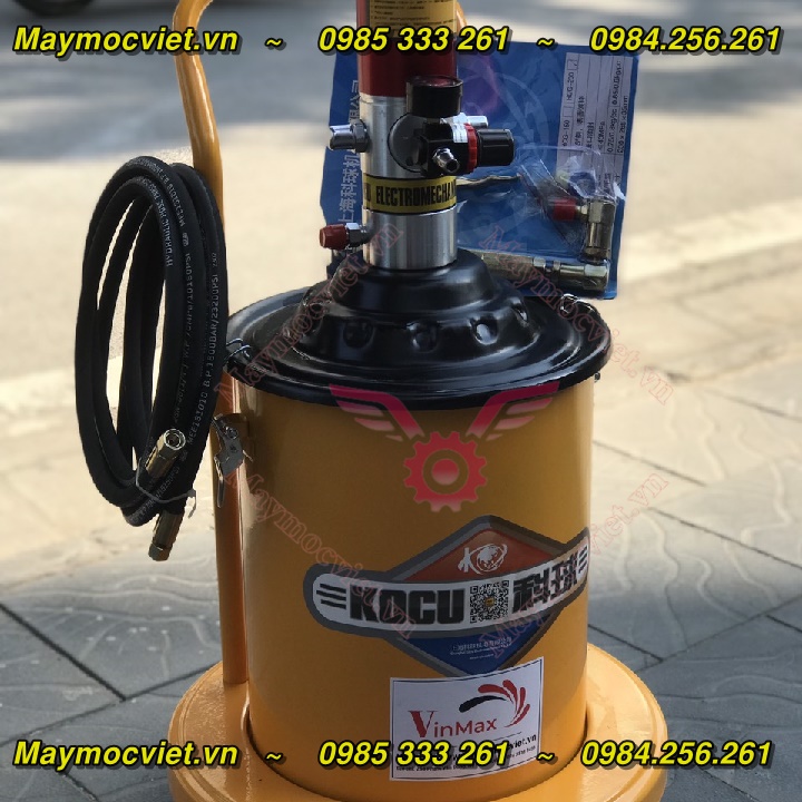 Máy bơm mỡ khí nén KOCU GZ10 giá rẻ  - giao hàng toàn quốc