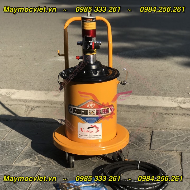 Máy bơm mỡ khí nén KOCU GZ10 giá rẻ  - giao hàng toàn quốc