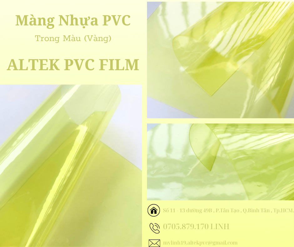 Màng nhựa pvc dẻo trong mờ giá tốt tại xưởng