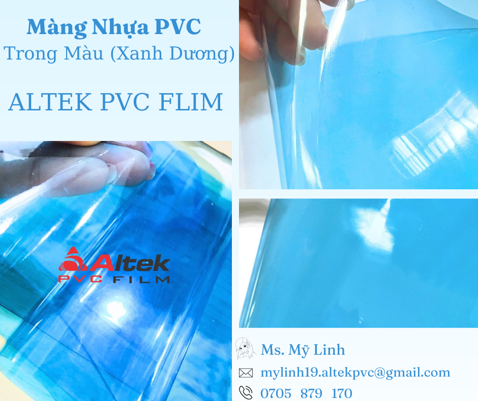 Giá Gốc Màng Nhựa Trong Màu Dùng Làm Túi Xách Thời Trang