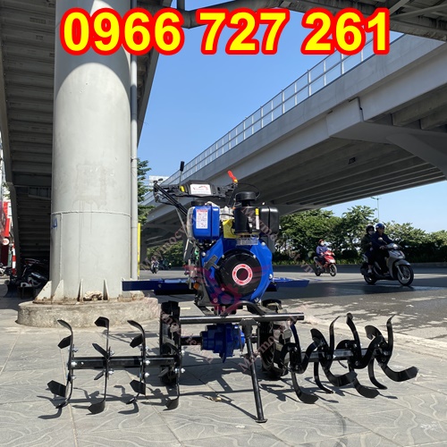 Máy xới đất chạy dầu chuyển hướng 178F kama