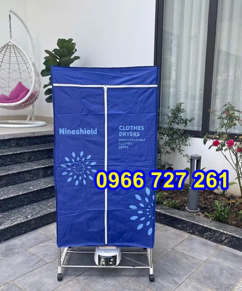 Tủ sấy quần áo , Nineshield KB-006 2 tầng có điều khiển