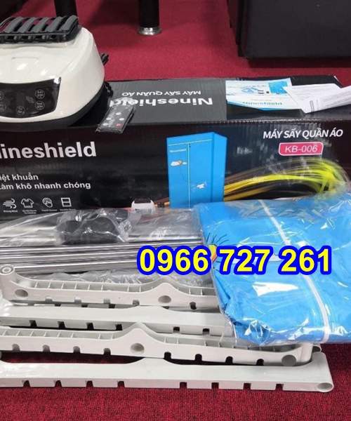 Tủ sấy quần áo , Nineshield KB-006 2 tầng có điều khiển