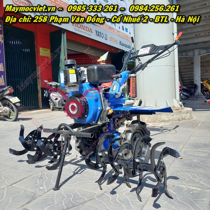 Máy xới đất chạy dầu KAMA 178 có chuyển hướng