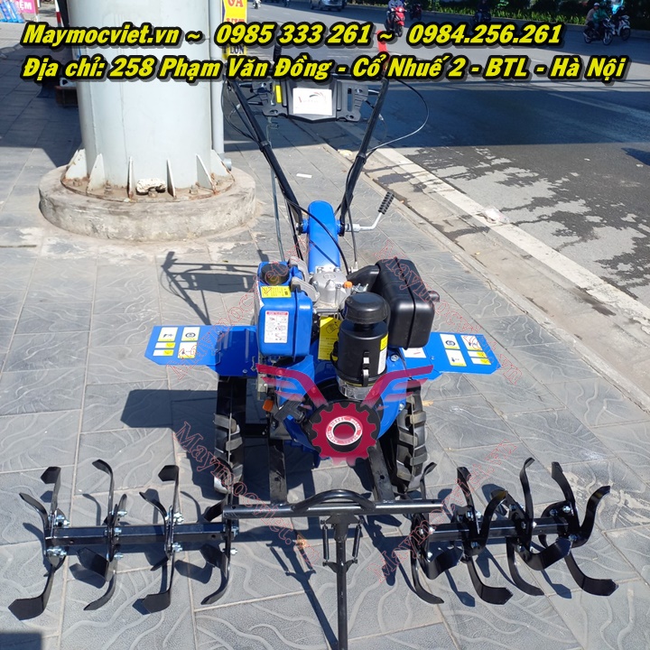 Máy xới đất KAMA 178F - chạy dầu công suất 7HP