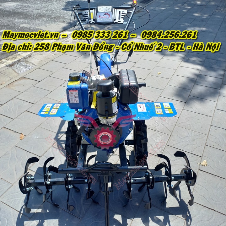 Máy xới đất KAMA 178F - chạy dầu công suất 7HP
