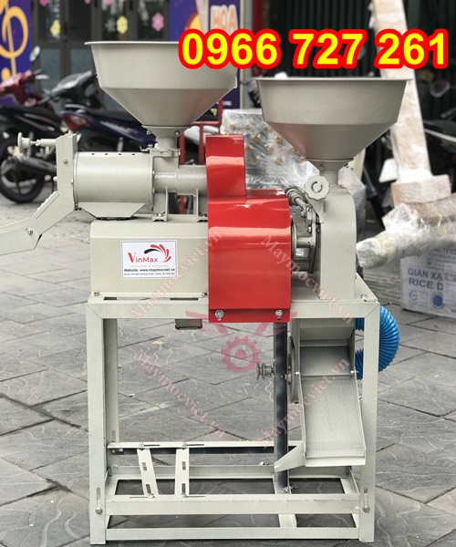 Máy xát gạo 2 chức năng, xát gạo lức , gạo trắng liên hoàn