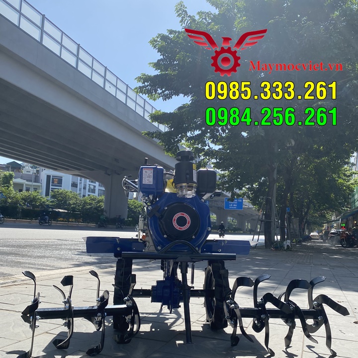 Máy xới đất KAMA 178F - chạy dầu công suất 7HP