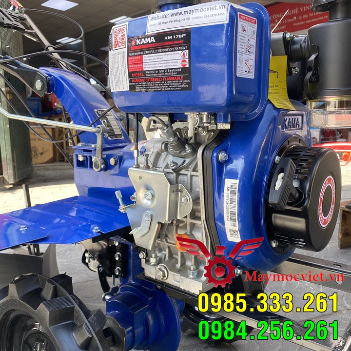 Máy xới đất KAMA 178F chạy dầu công suất 7HP - bảo hành 12 tháng