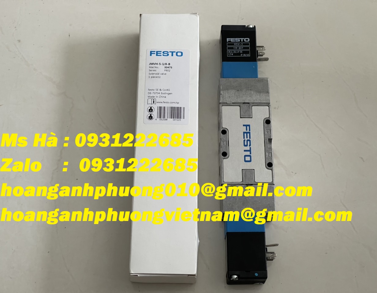 Air solenoid valve JMVH-5-1/8-B Festo - giao hàng nhanh