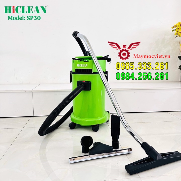 Máy hút bụi 30 lít Hiclean SP30 - bảo hành 12 tháng
