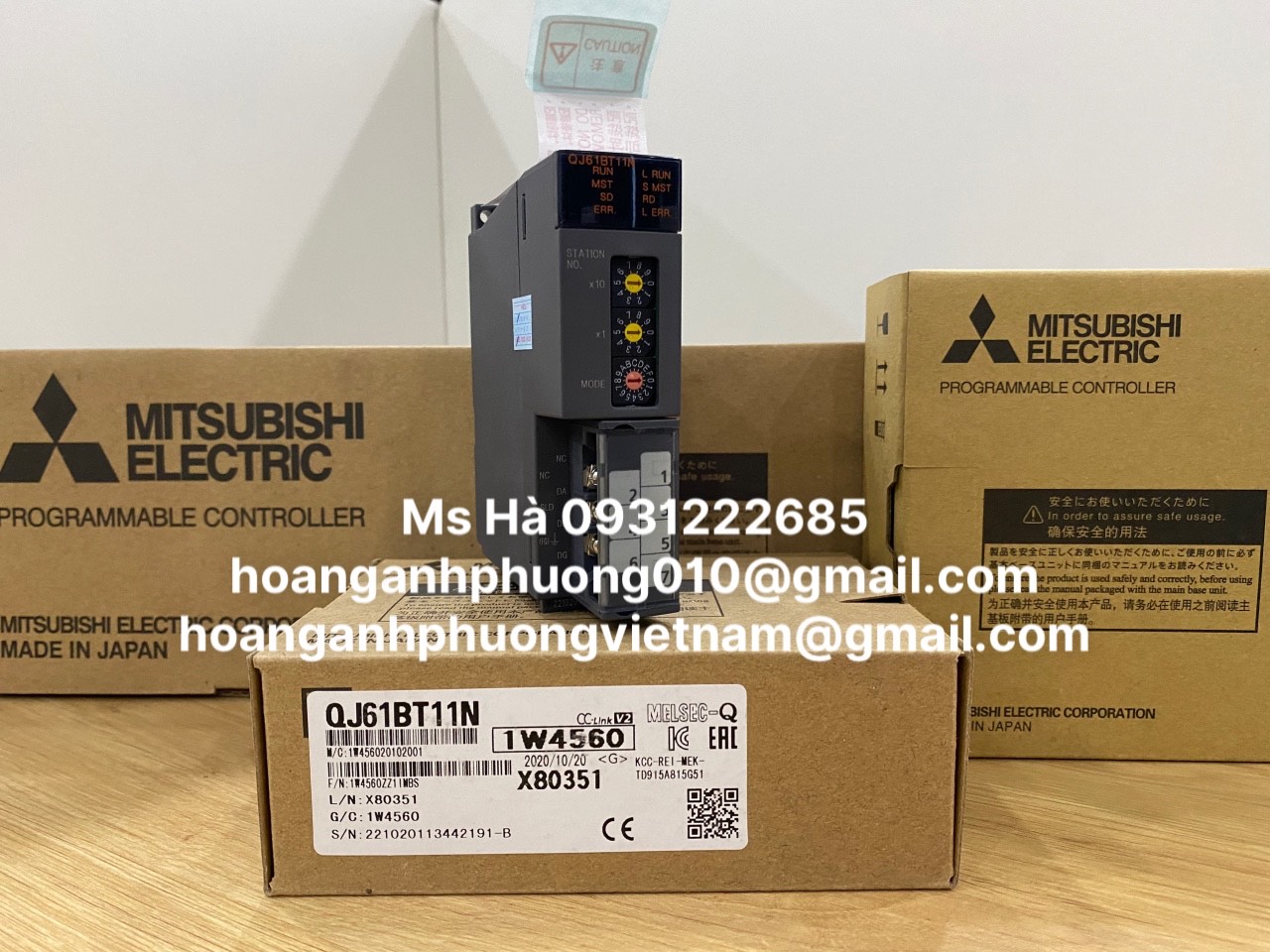 Mô đun QJ61BT11N mitsubishi - cc link - hàng chính hãng