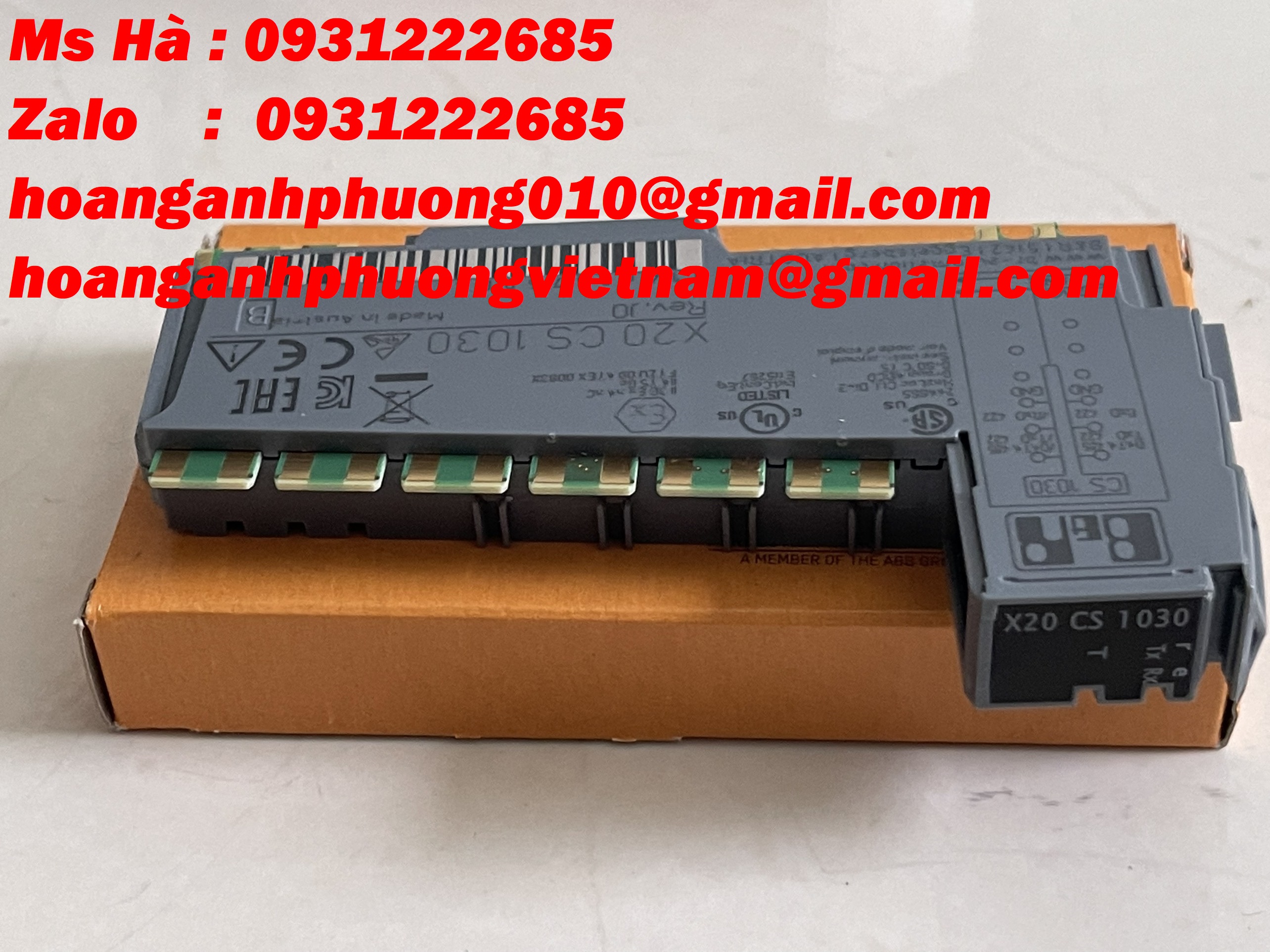 Mô đun giao diện X20 giá tốt X20CS1030 hàng mới, chính hãng