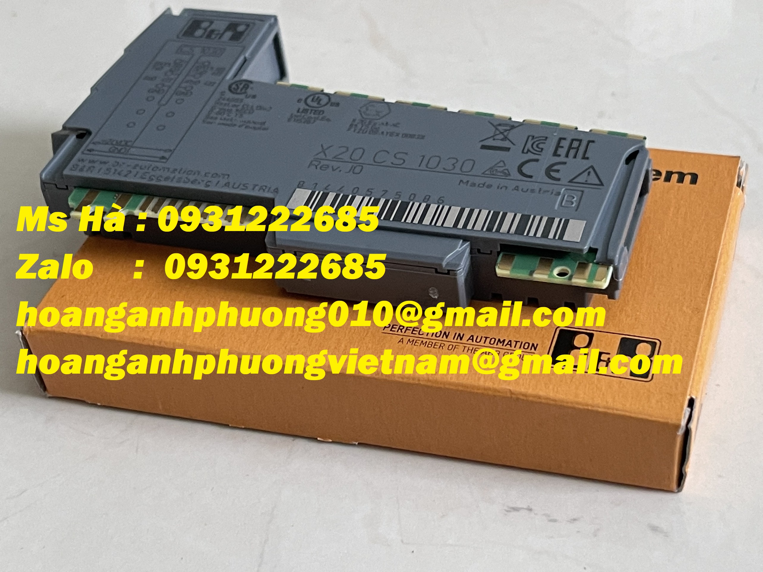 Mô đun giao diện X20 giá tốt X20CS1030 hàng mới, chính hãng