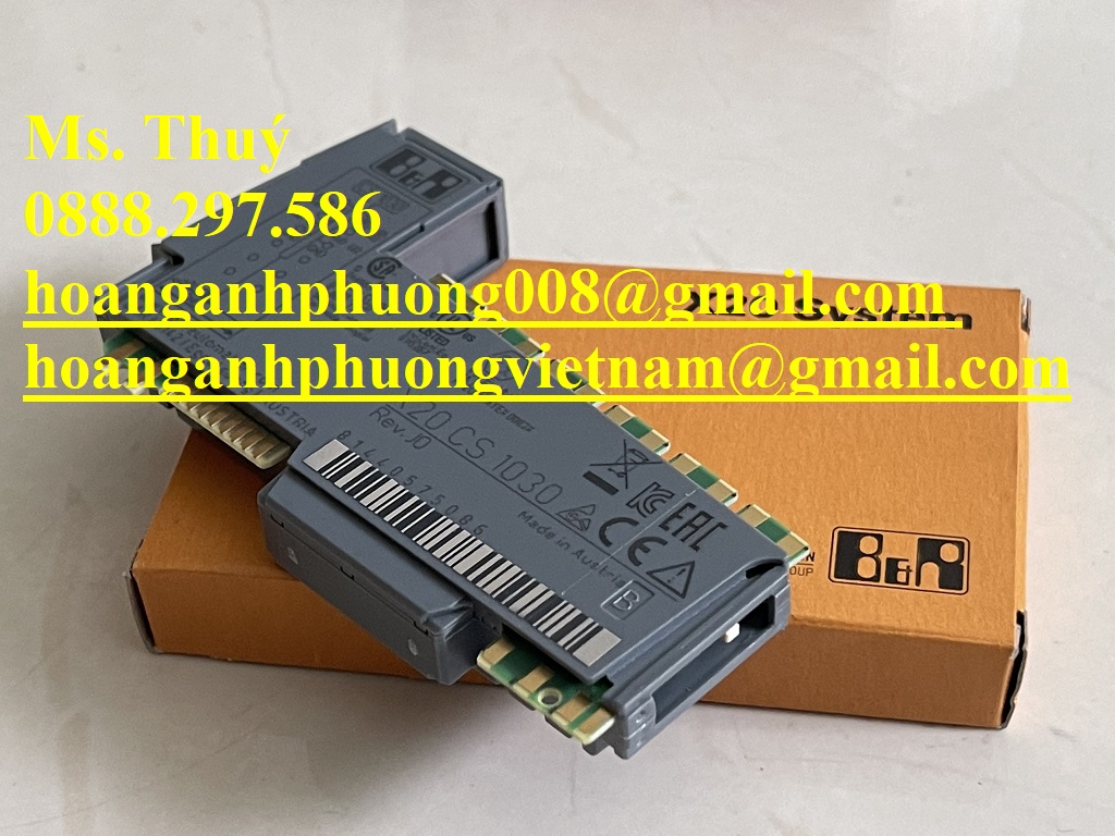 Chuyên module giao tiếp chính hãng B&R - X20CS1030