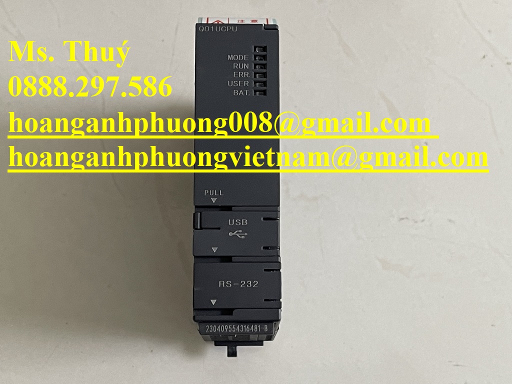 Bộ lập trình PLC Mitsubishi Q01UCPU - Chuyên thiết bị công nghiệp